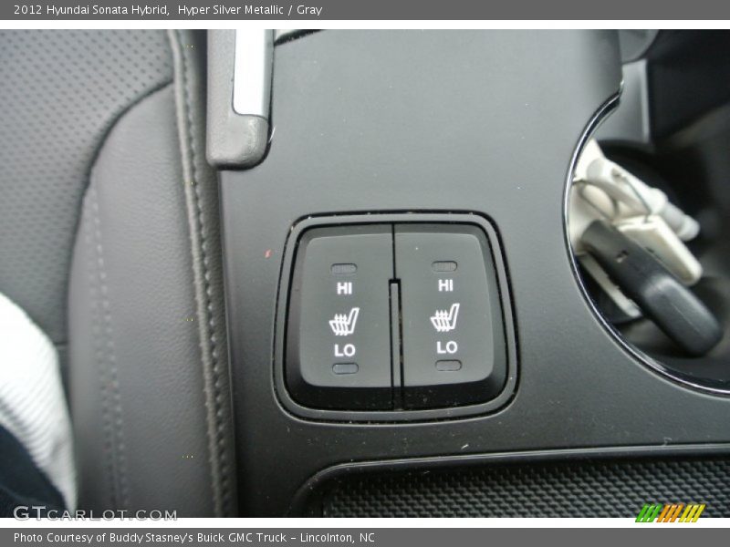 Hyper Silver Metallic / Gray 2012 Hyundai Sonata Hybrid