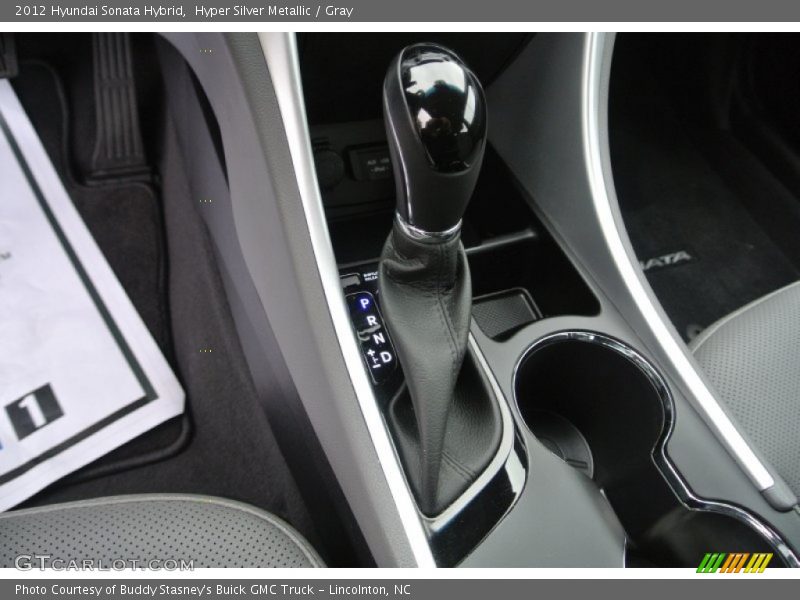 Hyper Silver Metallic / Gray 2012 Hyundai Sonata Hybrid