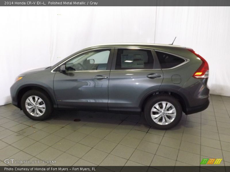Polished Metal Metallic / Gray 2014 Honda CR-V EX-L