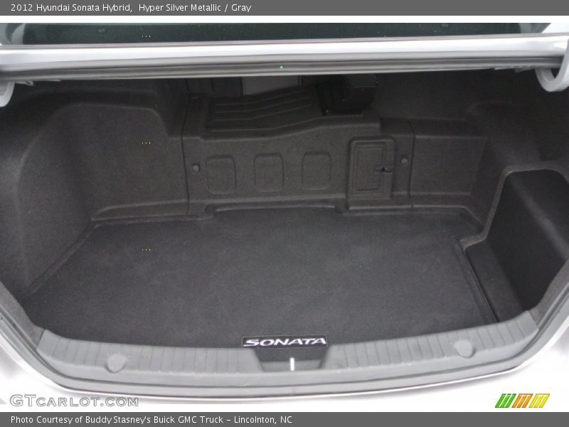 Hyper Silver Metallic / Gray 2012 Hyundai Sonata Hybrid