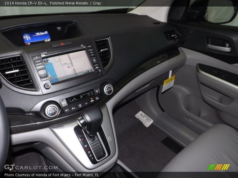 Polished Metal Metallic / Gray 2014 Honda CR-V EX-L