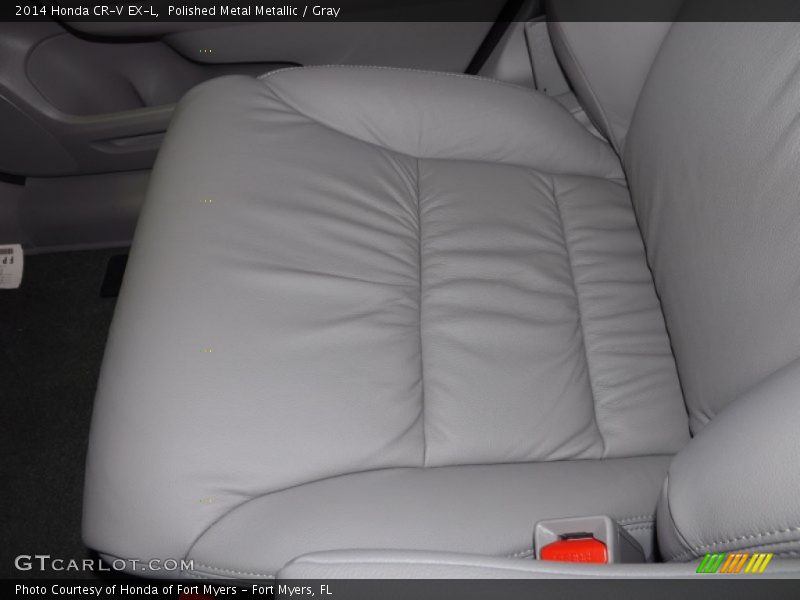 Polished Metal Metallic / Gray 2014 Honda CR-V EX-L