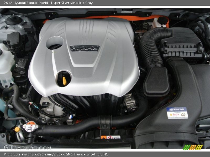 Hyper Silver Metallic / Gray 2012 Hyundai Sonata Hybrid