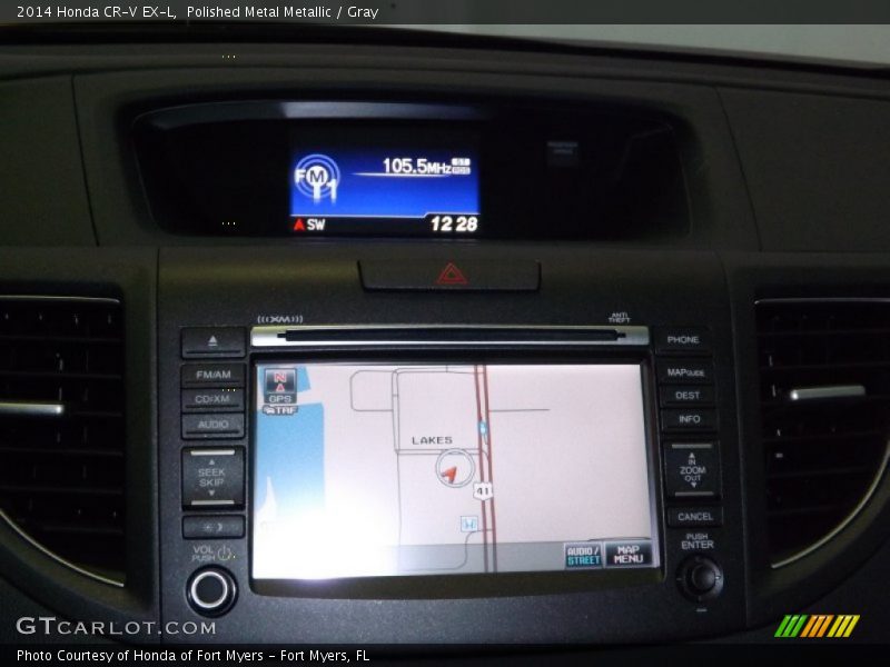 Polished Metal Metallic / Gray 2014 Honda CR-V EX-L