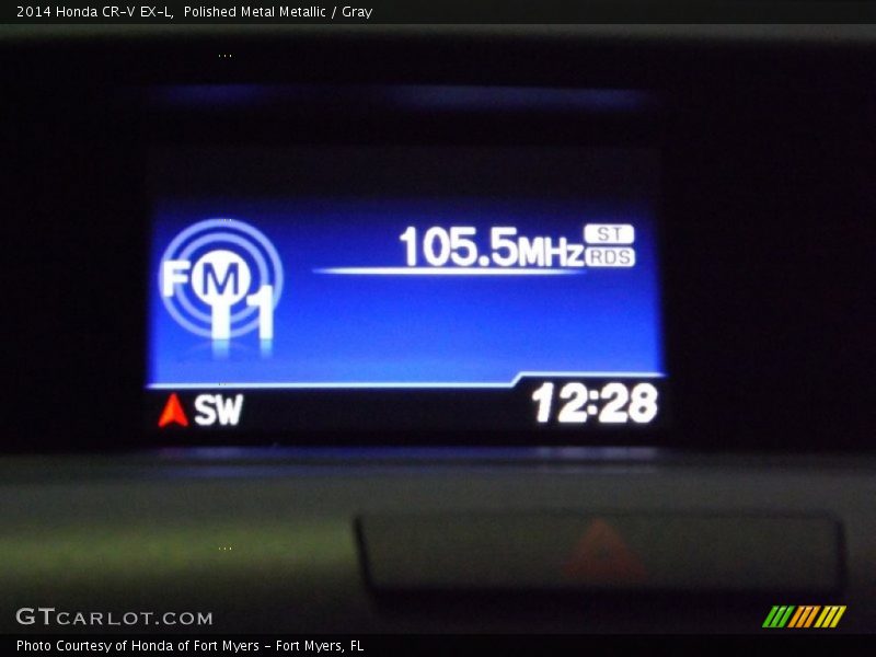 Polished Metal Metallic / Gray 2014 Honda CR-V EX-L