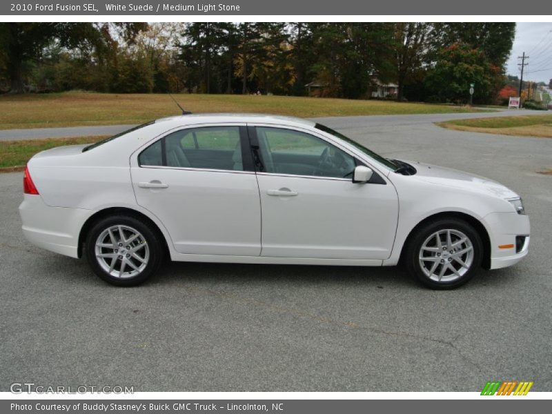 White Suede / Medium Light Stone 2010 Ford Fusion SEL