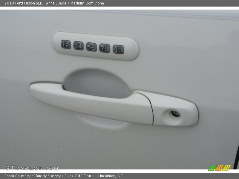 White Suede / Medium Light Stone 2010 Ford Fusion SEL