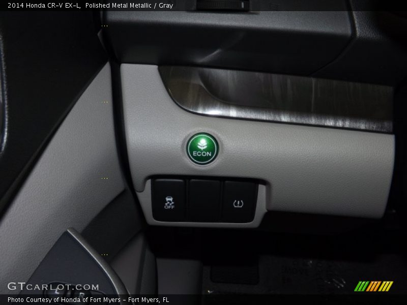 Polished Metal Metallic / Gray 2014 Honda CR-V EX-L