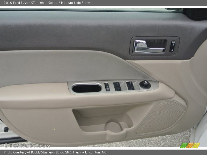 White Suede / Medium Light Stone 2010 Ford Fusion SEL