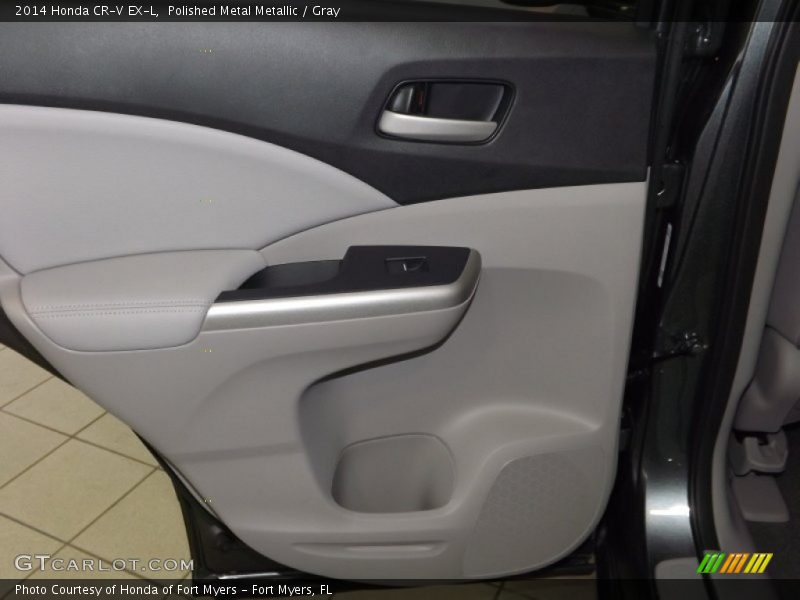 Polished Metal Metallic / Gray 2014 Honda CR-V EX-L