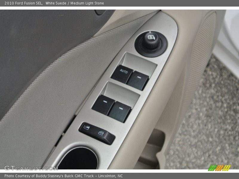 White Suede / Medium Light Stone 2010 Ford Fusion SEL