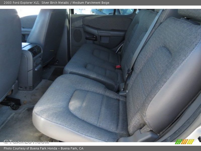 Silver Birch Metallic / Medium Parchment Beige 2003 Ford Explorer XLS
