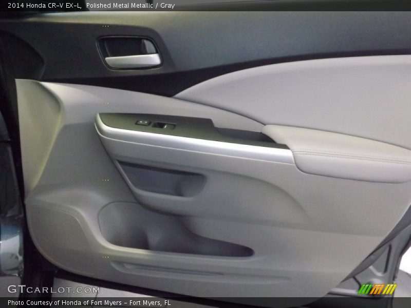 Polished Metal Metallic / Gray 2014 Honda CR-V EX-L