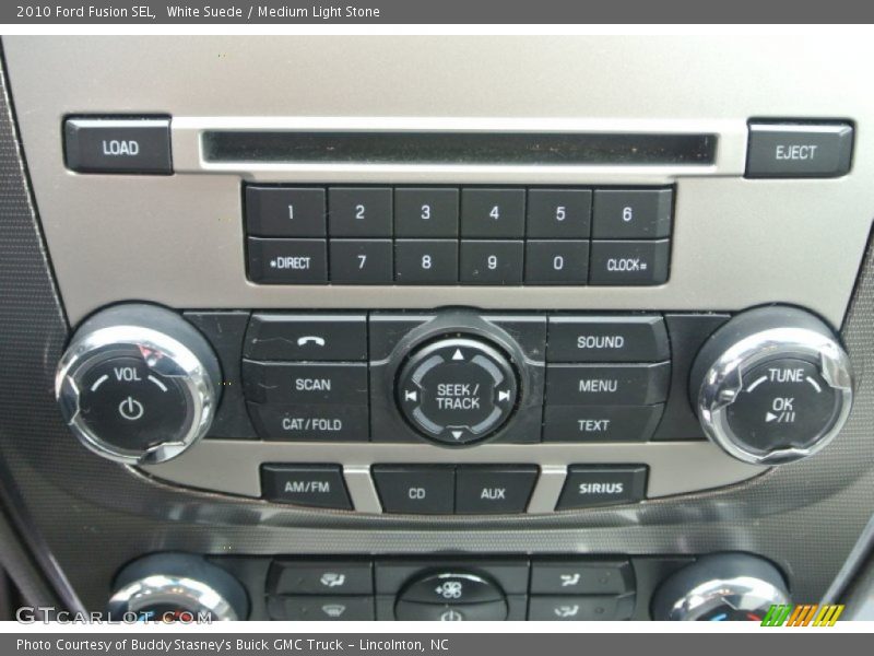 White Suede / Medium Light Stone 2010 Ford Fusion SEL