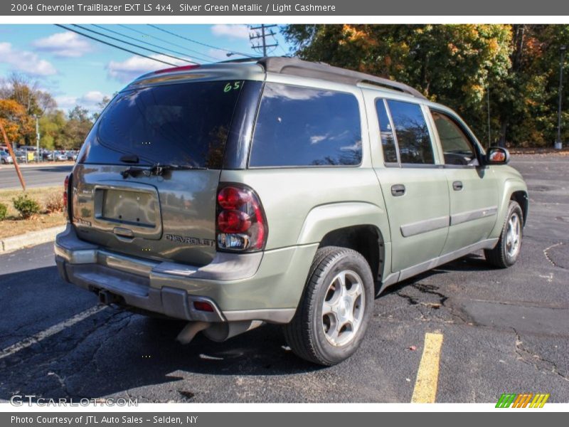 Silver Green Metallic / Light Cashmere 2004 Chevrolet TrailBlazer EXT LS 4x4