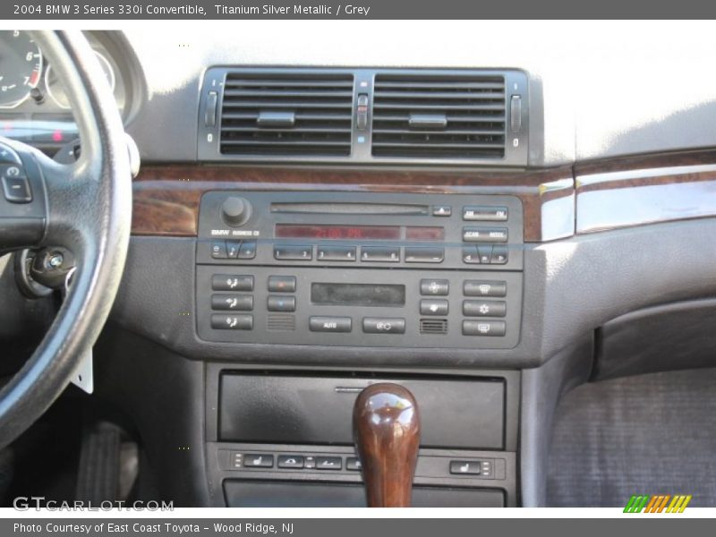 Titanium Silver Metallic / Grey 2004 BMW 3 Series 330i Convertible