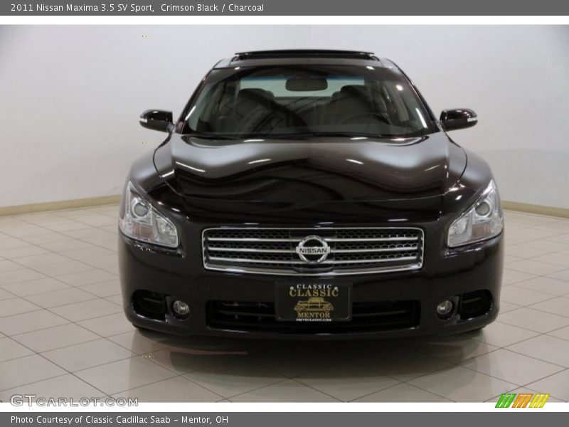 Crimson Black / Charcoal 2011 Nissan Maxima 3.5 SV Sport