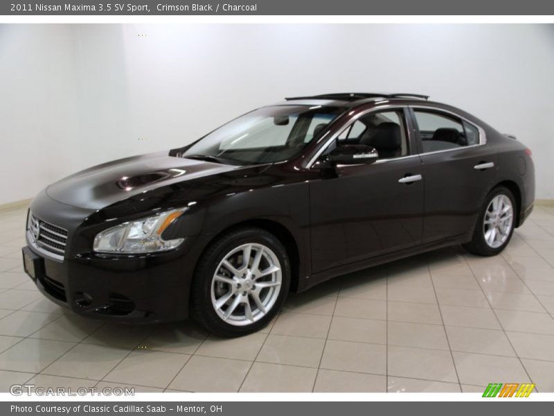 Crimson Black / Charcoal 2011 Nissan Maxima 3.5 SV Sport