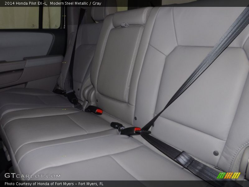 Modern Steel Metallic / Gray 2014 Honda Pilot EX-L