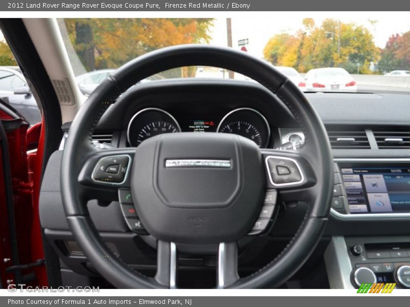 Firenze Red Metallic / Ebony 2012 Land Rover Range Rover Evoque Coupe Pure
