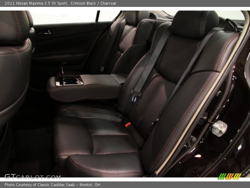 Crimson Black / Charcoal 2011 Nissan Maxima 3.5 SV Sport
