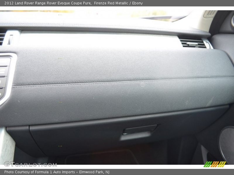 Firenze Red Metallic / Ebony 2012 Land Rover Range Rover Evoque Coupe Pure