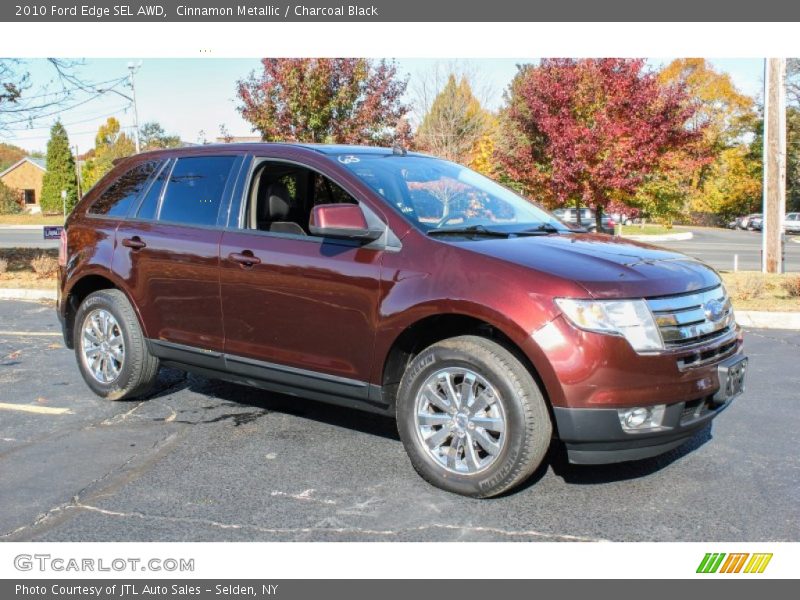 Cinnamon Metallic / Charcoal Black 2010 Ford Edge SEL AWD