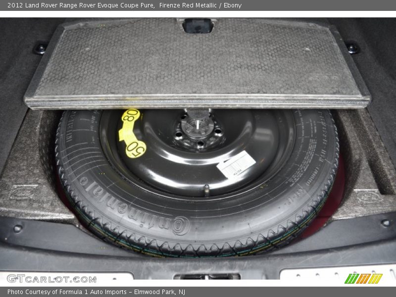 Firenze Red Metallic / Ebony 2012 Land Rover Range Rover Evoque Coupe Pure