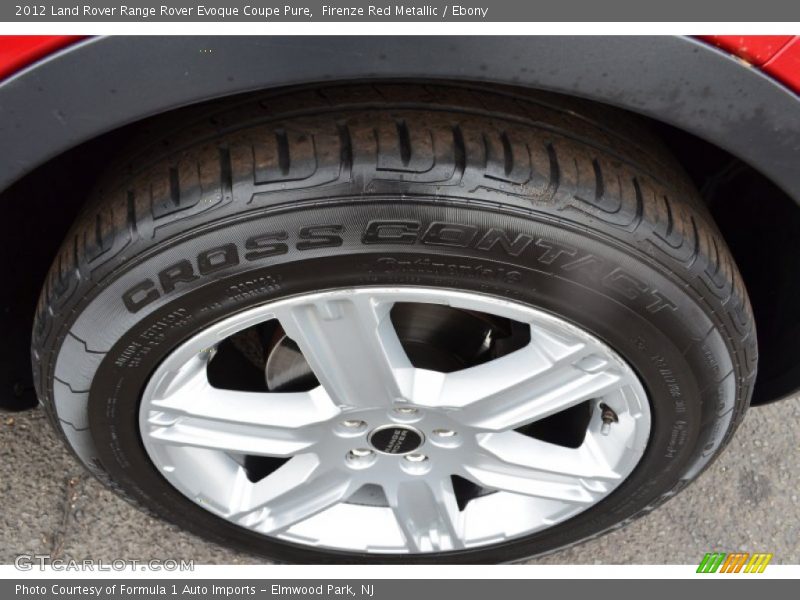 Firenze Red Metallic / Ebony 2012 Land Rover Range Rover Evoque Coupe Pure