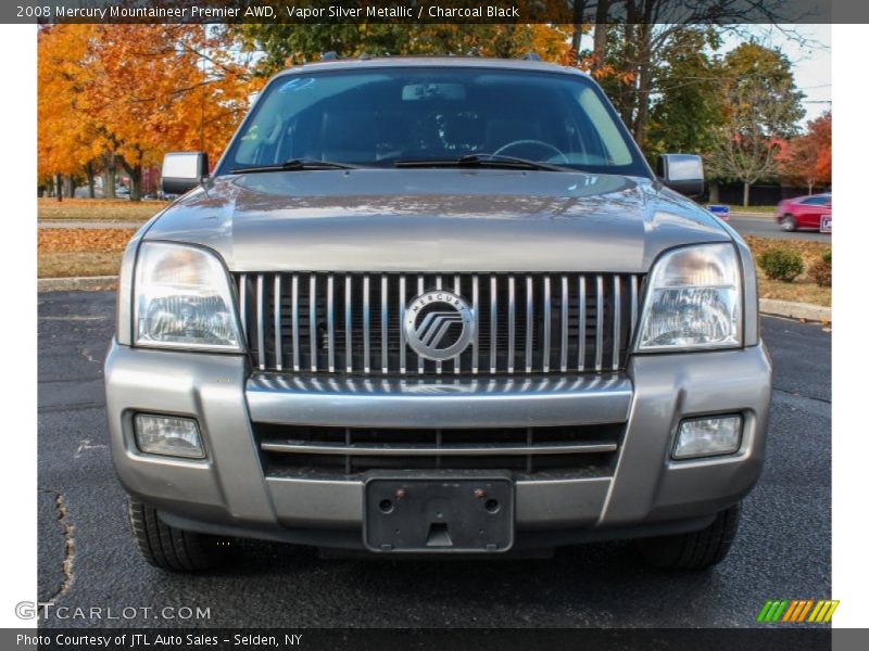 Vapor Silver Metallic / Charcoal Black 2008 Mercury Mountaineer Premier AWD