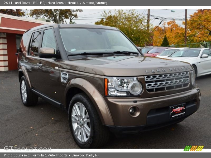 Nara Bronze Metallic / Almond/Nutmeg 2011 Land Rover LR4 HSE