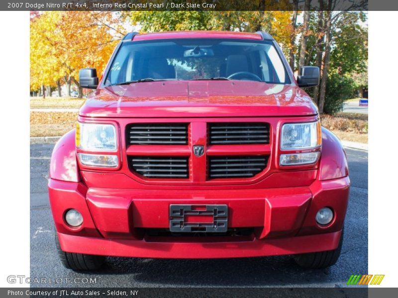 Inferno Red Crystal Pearl / Dark Slate Gray 2007 Dodge Nitro R/T 4x4