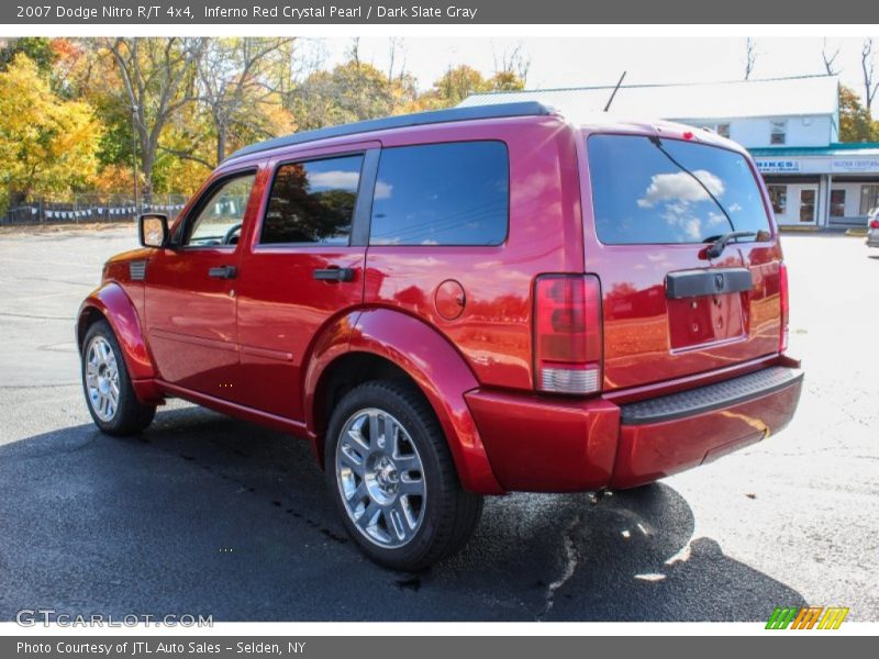 Inferno Red Crystal Pearl / Dark Slate Gray 2007 Dodge Nitro R/T 4x4