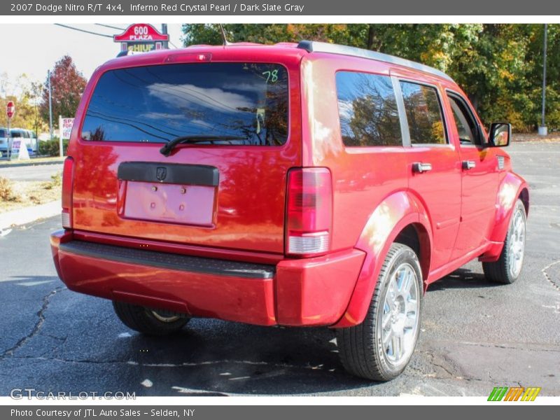 Inferno Red Crystal Pearl / Dark Slate Gray 2007 Dodge Nitro R/T 4x4