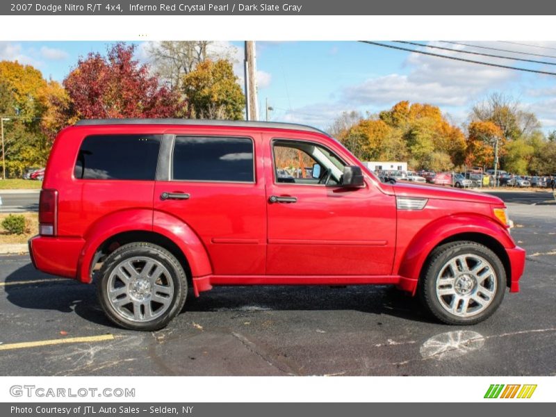 Inferno Red Crystal Pearl / Dark Slate Gray 2007 Dodge Nitro R/T 4x4