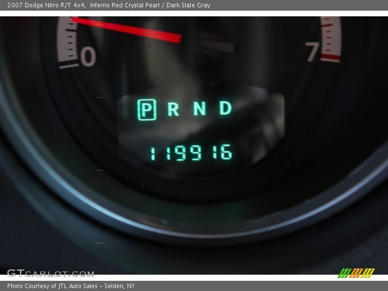 Inferno Red Crystal Pearl / Dark Slate Gray 2007 Dodge Nitro R/T 4x4