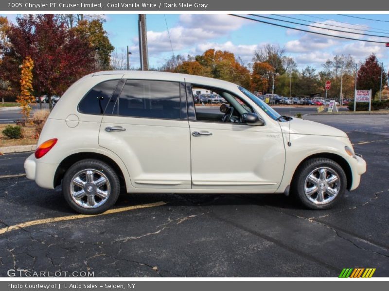 Cool Vanilla White / Dark Slate Gray 2005 Chrysler PT Cruiser Limited