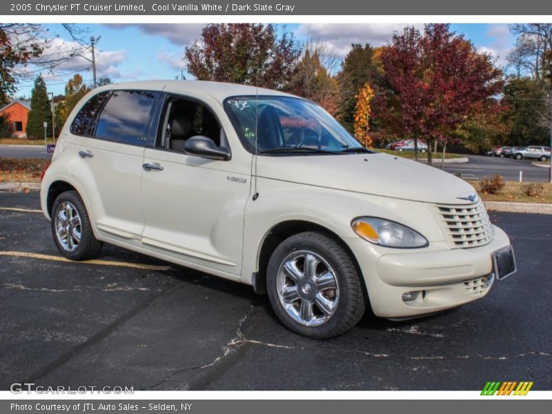 Cool Vanilla White / Dark Slate Gray 2005 Chrysler PT Cruiser Limited