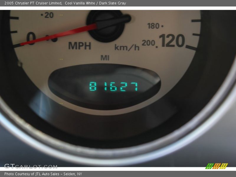 Cool Vanilla White / Dark Slate Gray 2005 Chrysler PT Cruiser Limited