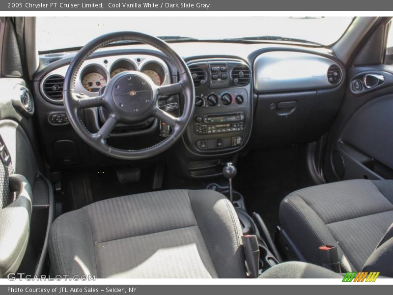 Cool Vanilla White / Dark Slate Gray 2005 Chrysler PT Cruiser Limited