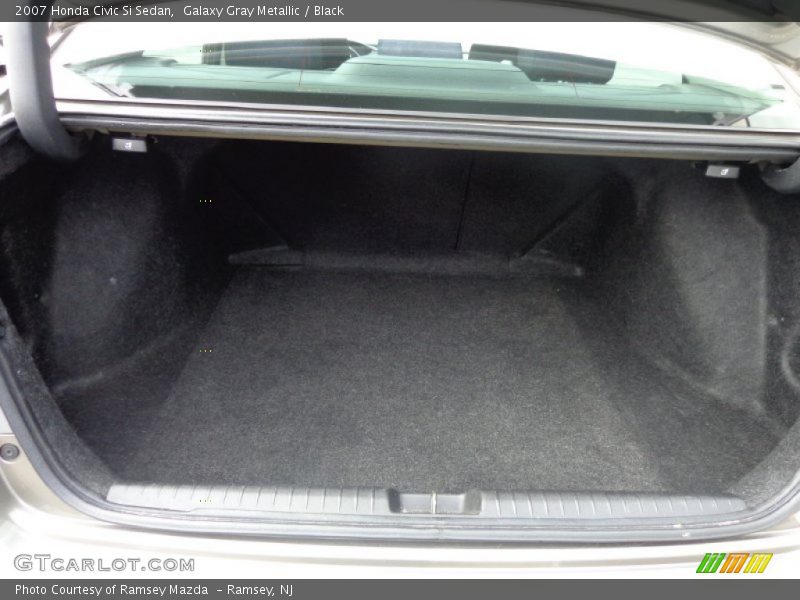 Galaxy Gray Metallic / Black 2007 Honda Civic Si Sedan