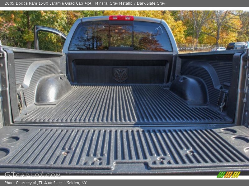 Mineral Gray Metallic / Dark Slate Gray 2005 Dodge Ram 1500 Laramie Quad Cab 4x4