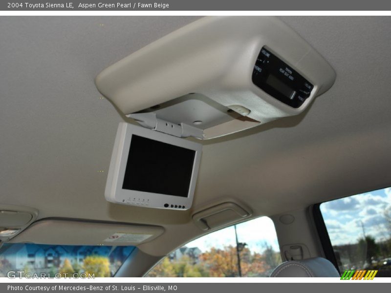 Aspen Green Pearl / Fawn Beige 2004 Toyota Sienna LE