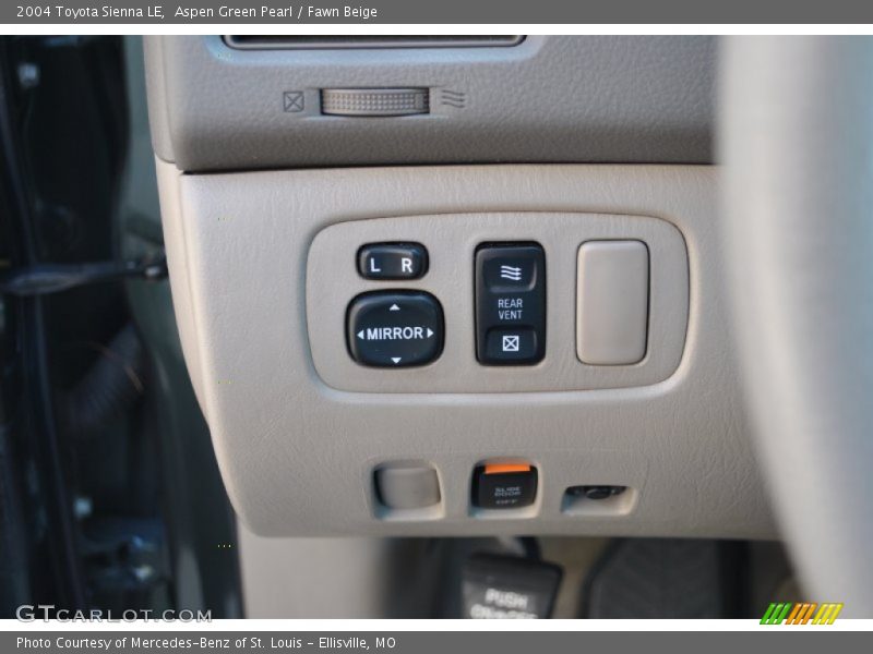 Aspen Green Pearl / Fawn Beige 2004 Toyota Sienna LE