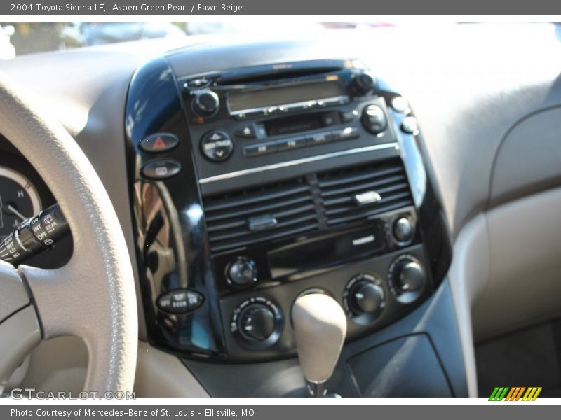 Aspen Green Pearl / Fawn Beige 2004 Toyota Sienna LE
