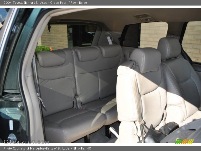 Aspen Green Pearl / Fawn Beige 2004 Toyota Sienna LE