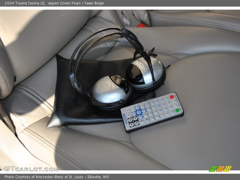 Aspen Green Pearl / Fawn Beige 2004 Toyota Sienna LE