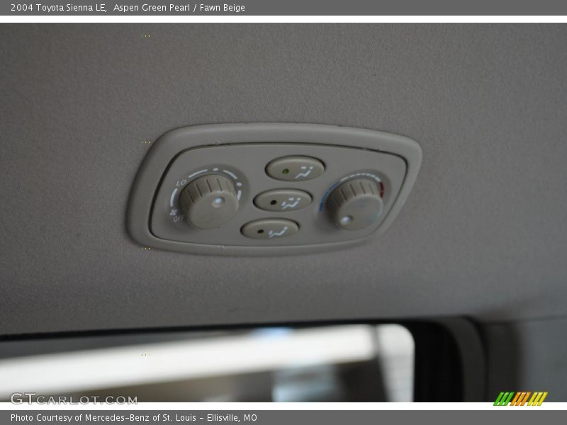 Aspen Green Pearl / Fawn Beige 2004 Toyota Sienna LE