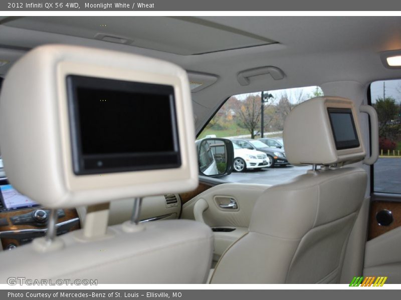 Moonlight White / Wheat 2012 Infiniti QX 56 4WD