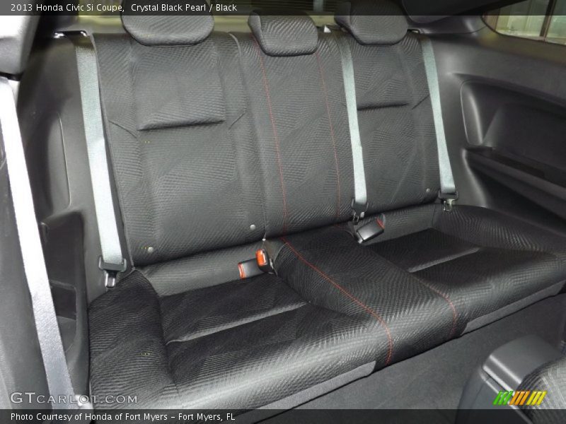 Crystal Black Pearl / Black 2013 Honda Civic Si Coupe